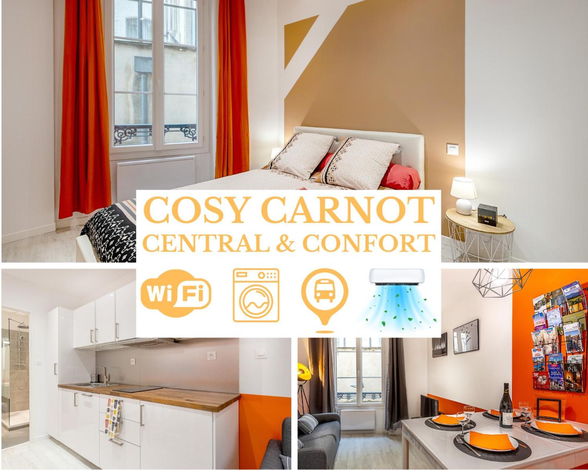 Appartement Climatisation-Hypercentre-Parking-Cosy Carnot-Avignonsmile Extérieur photo