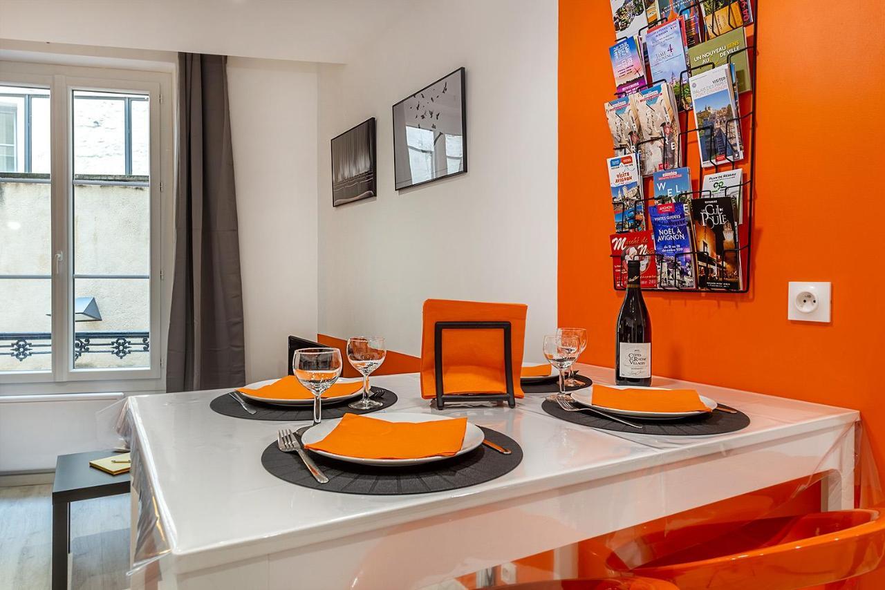 Appartement Climatisation-Hypercentre-Parking-Cosy Carnot-Avignonsmile Extérieur photo