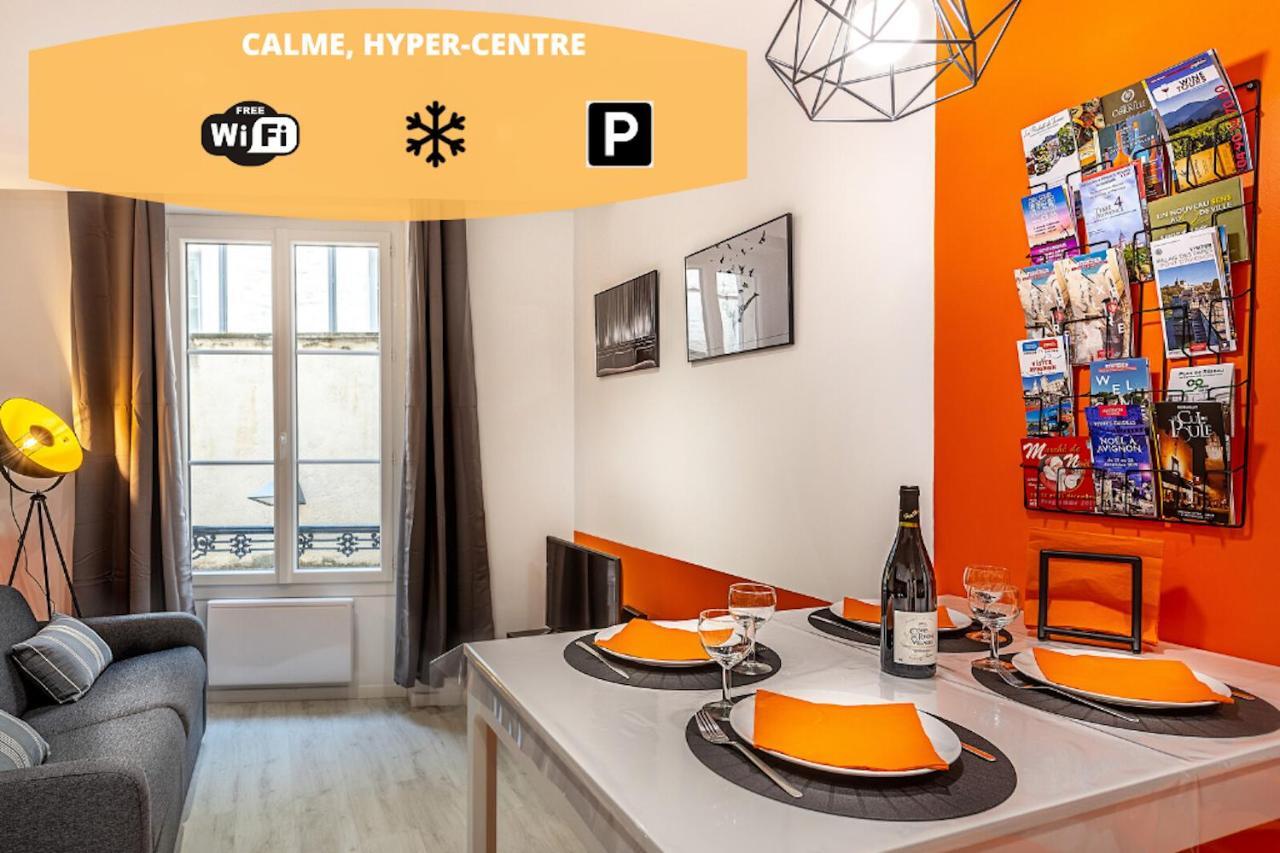 Appartement Climatisation-Hypercentre-Parking-Cosy Carnot-Avignonsmile Extérieur photo