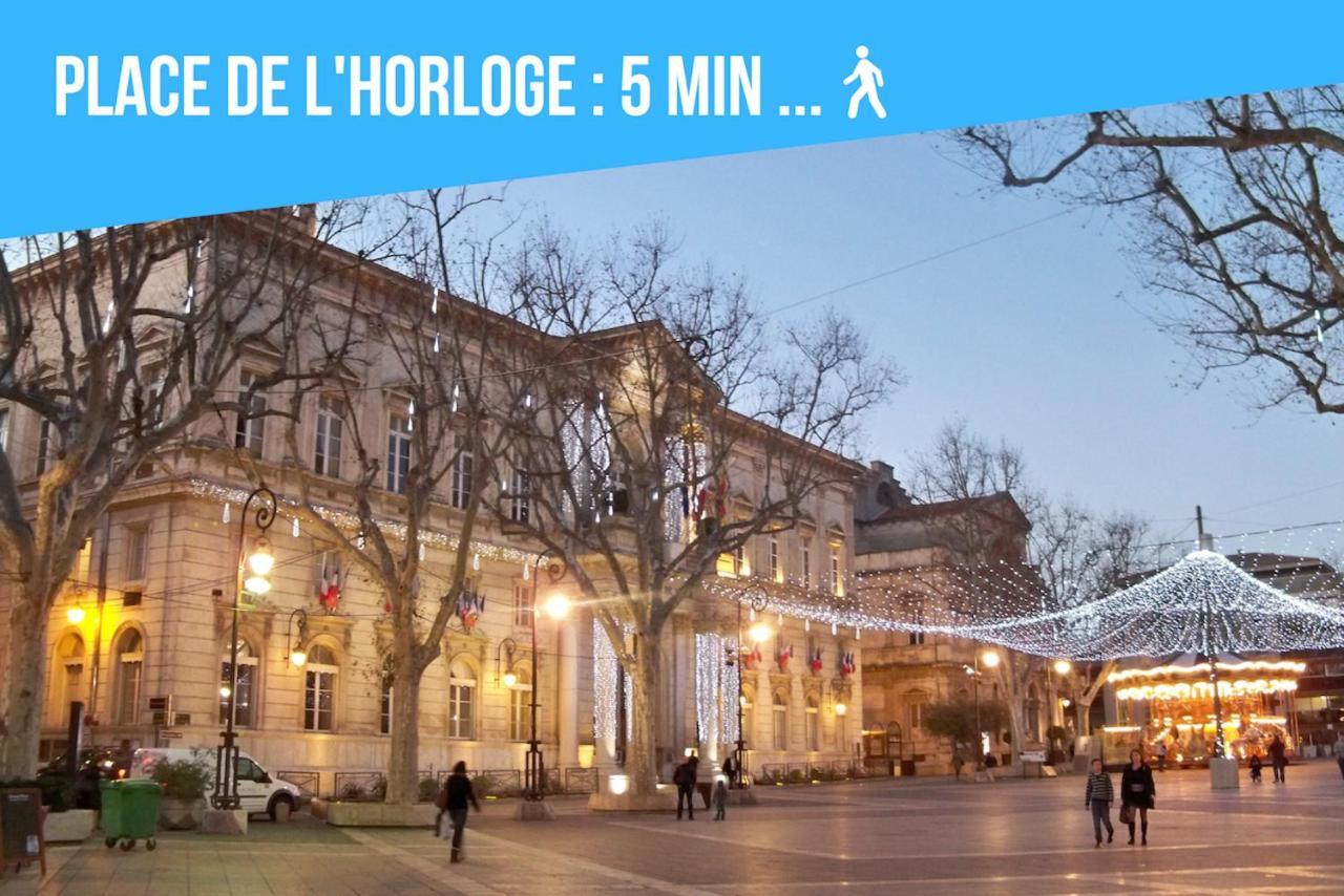 Appartement Climatisation-Hypercentre-Parking-Cosy Carnot-Avignonsmile Extérieur photo